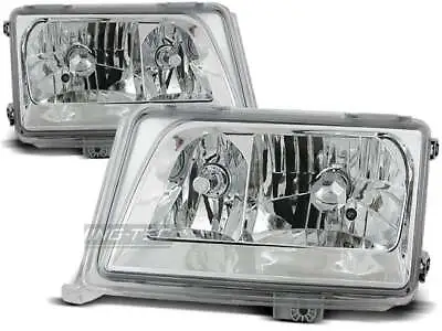 Headlights For Mercedes W124 E-CLASS '93>1995 Chrome WorldWide FreeShip US LPME0 • $285.77